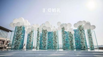婚礼精选 来点气球装点,让婚礼现场灵动又梦幻