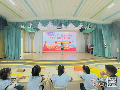 章贡区第十五保育院集团园开展红色故事比赛活动 图