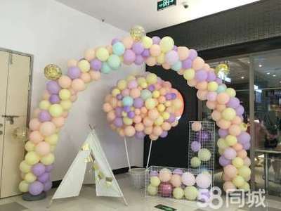丹阳婚礼生日宴宝宝宴百天气球布置演出策划