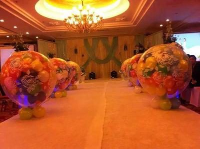 婚礼现场·婚礼派对唯美浪漫之选地爆球一对