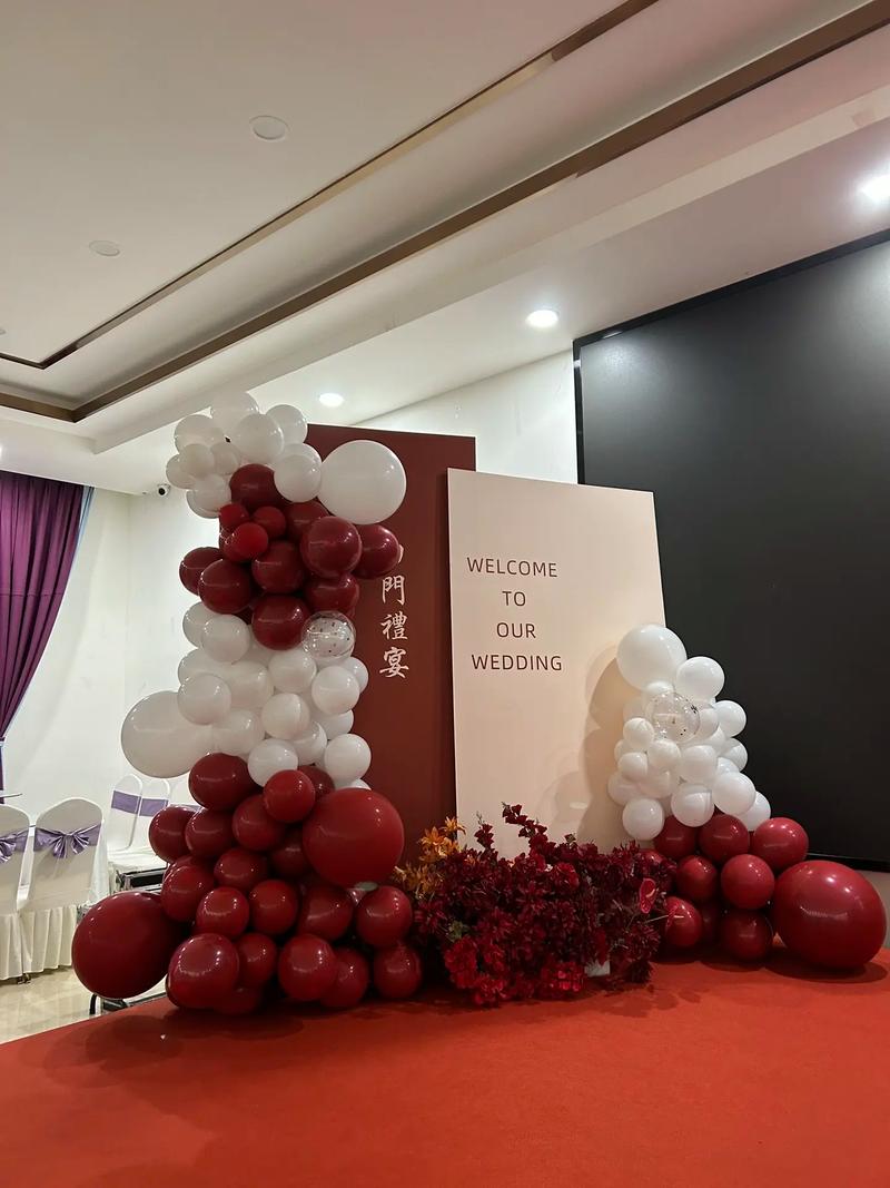 发个库存#气球造型气球布置 #订婚宴布置 #表白花束及气球
